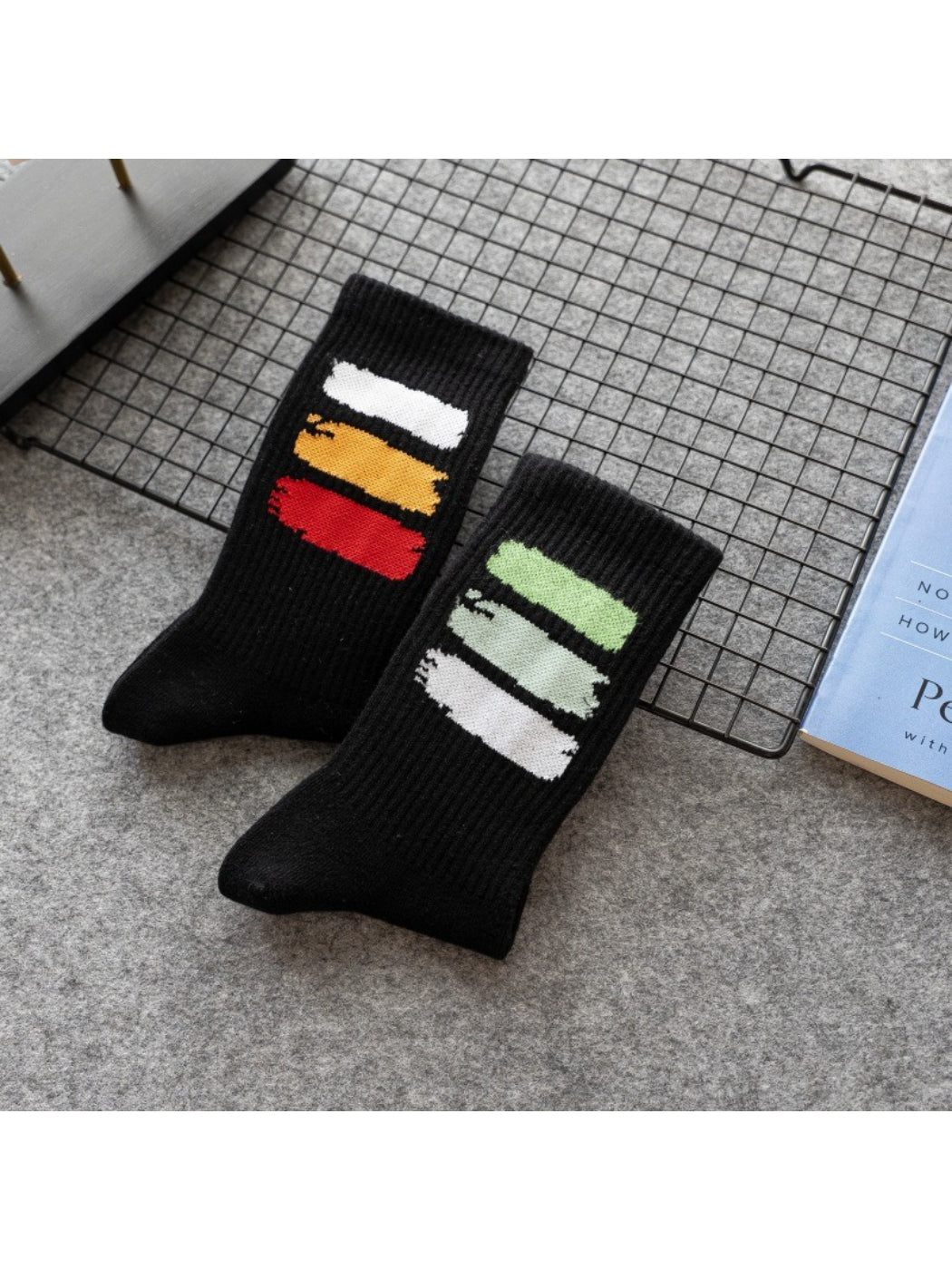 Rufia - Bold Stripe Graphic Crew Socks product image 2