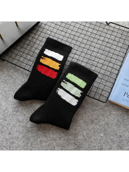 Rufia - Bold Stripe Graphic Crew Socks product image 2
