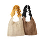 Cosbai - Ruffle Trim Crochet Sling Bag - Vintage & Chic