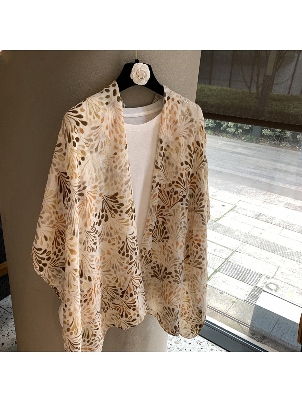 Scarvii - Botanical Print Everyday Shawl Scarf