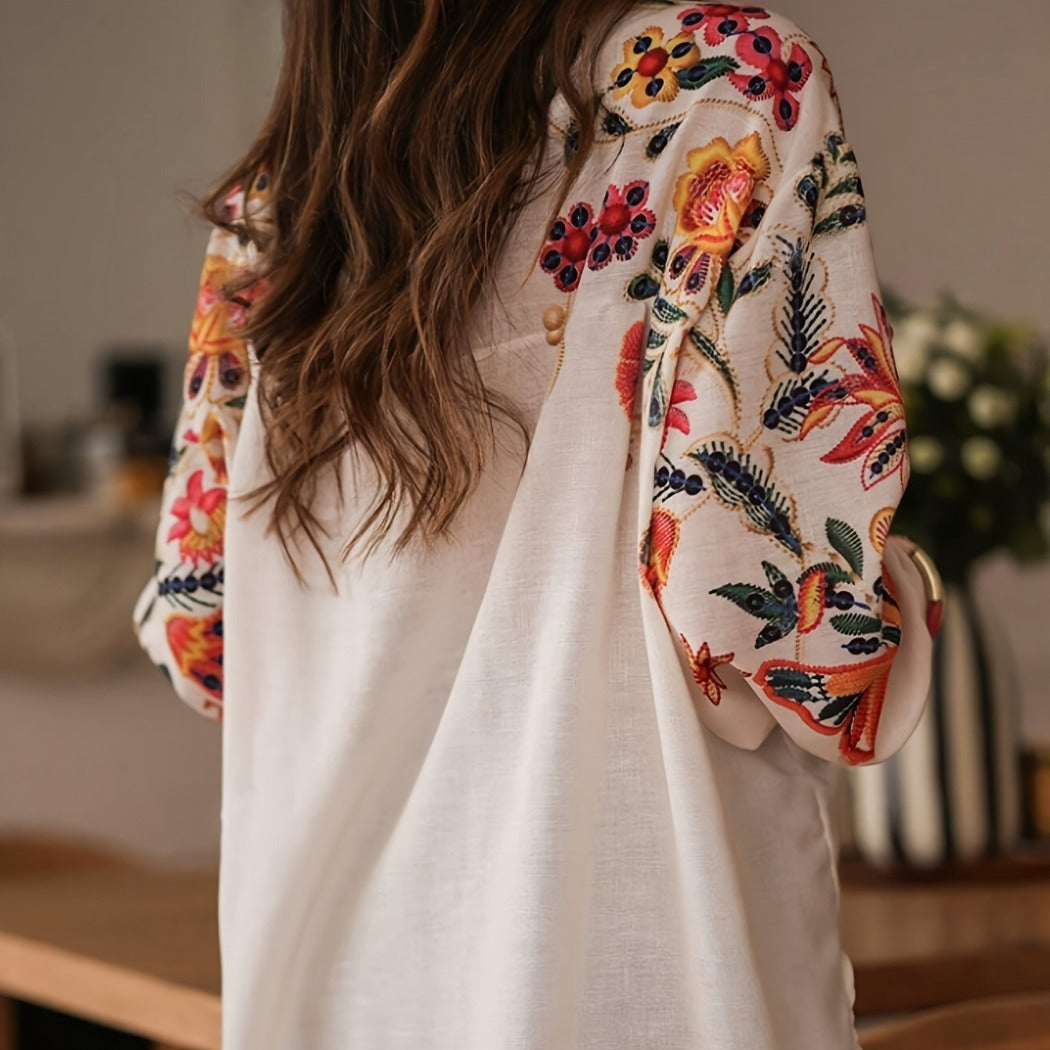 Troposa - Urban Print Long Sleeve Shirt