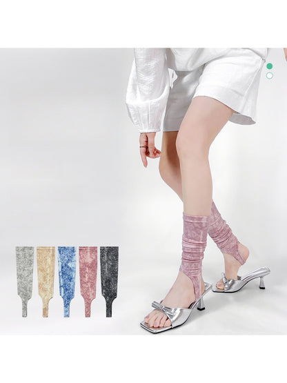 Cozyra - Gradient Knit Stirrup Leg Warmers