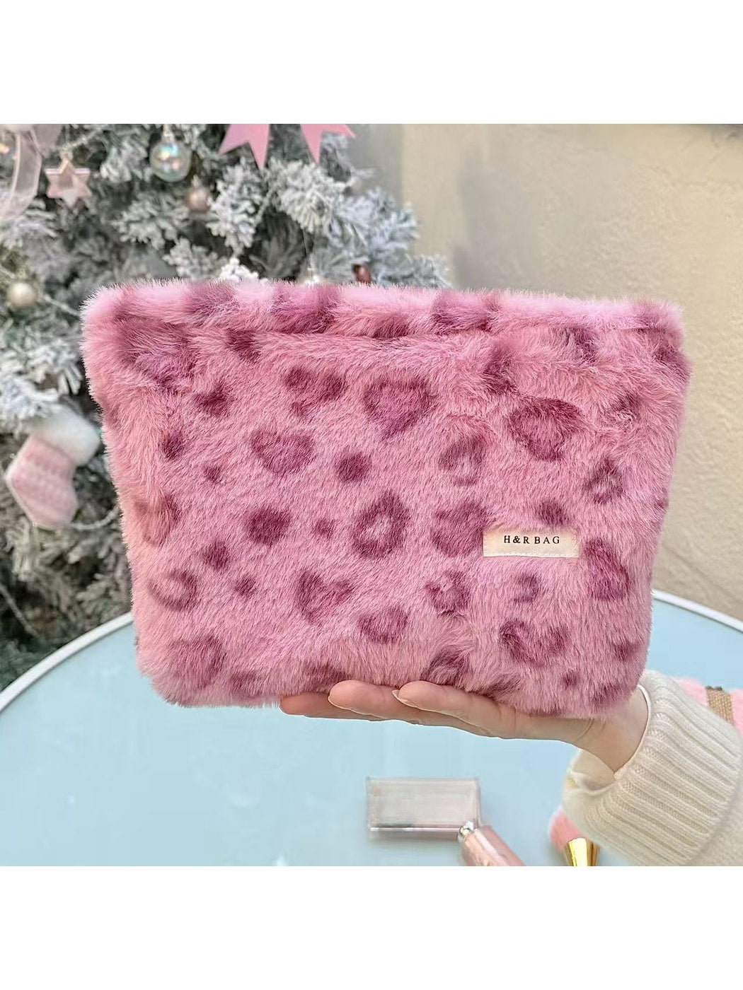 Cosbai - Sweet Print Handheld Travel Makeup Bag