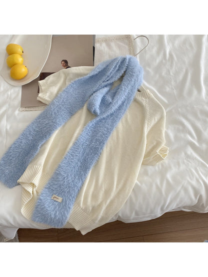 Scarvii - Fuzzy Soft Knit Scarf
