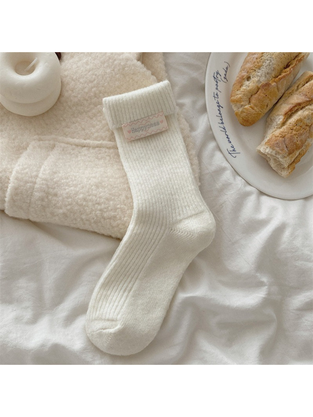 Rufia - Soft Ribbed Soft Ribbed Crew Socks product image 5