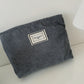 Cosbai - Solid Color Corduroy Makeup Bag