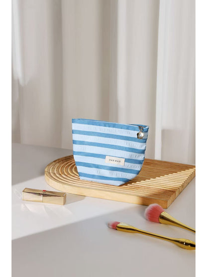 Cosbai - Classic Stripe Cosmetic Bag