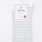 Rufia - Colorful Striped Mid-Calf Socks