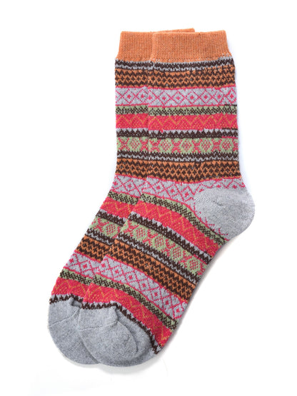 Rufia - 5 Pairs Bohemian Style Socks product image 3