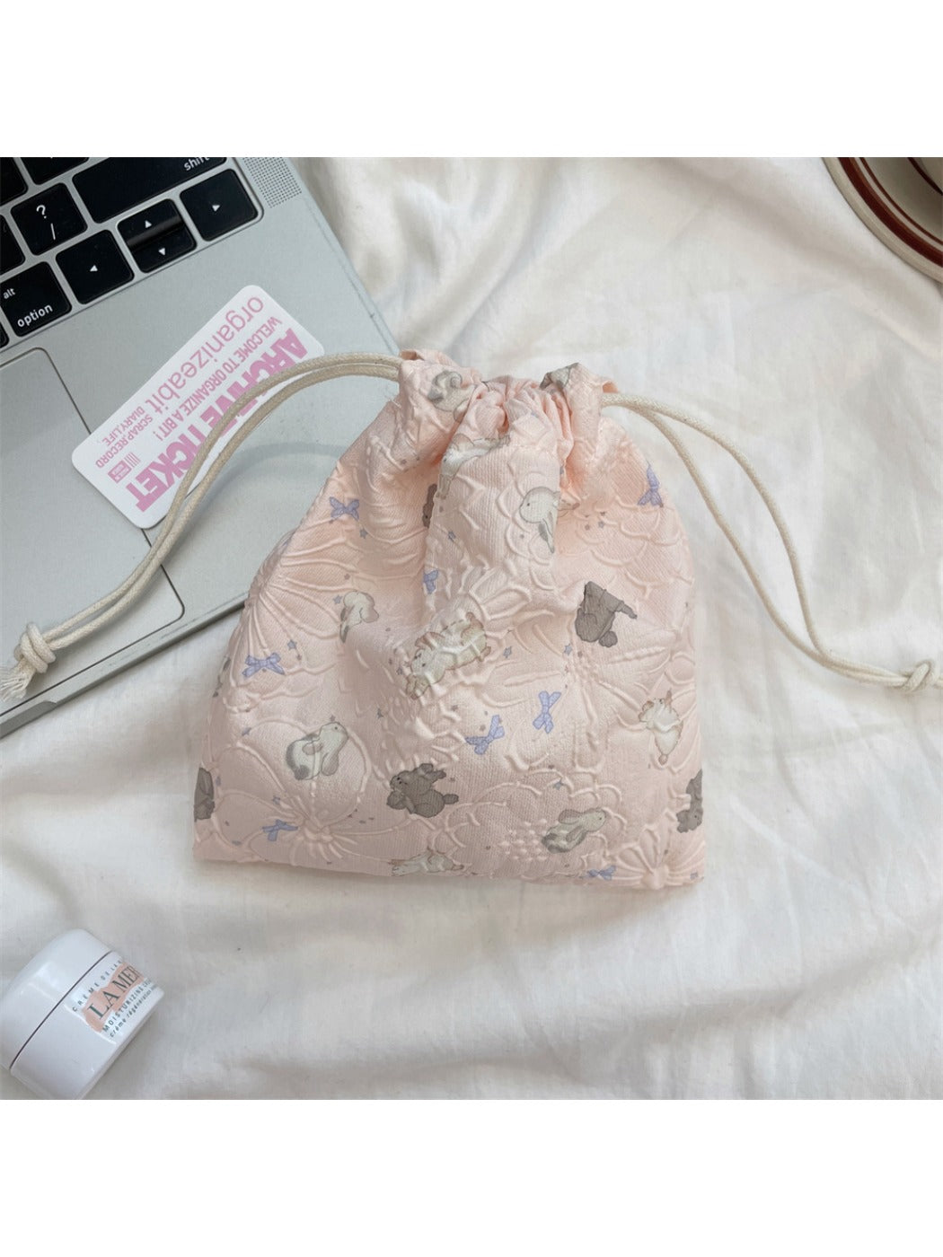 Cosbai cartoon drawstring pouch with colorful and fun cartoon artwork