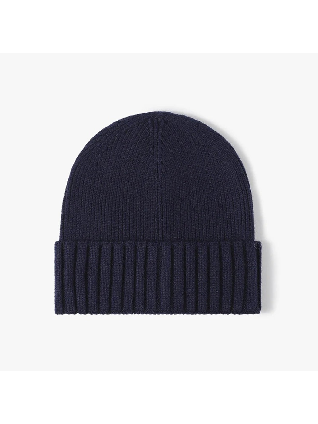 Haila - Classic Solid Ribbed Cuffed Beanie
