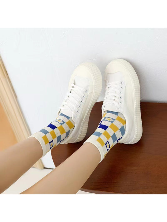 Rufia - Floral Pattern Crew Socks product image 2
