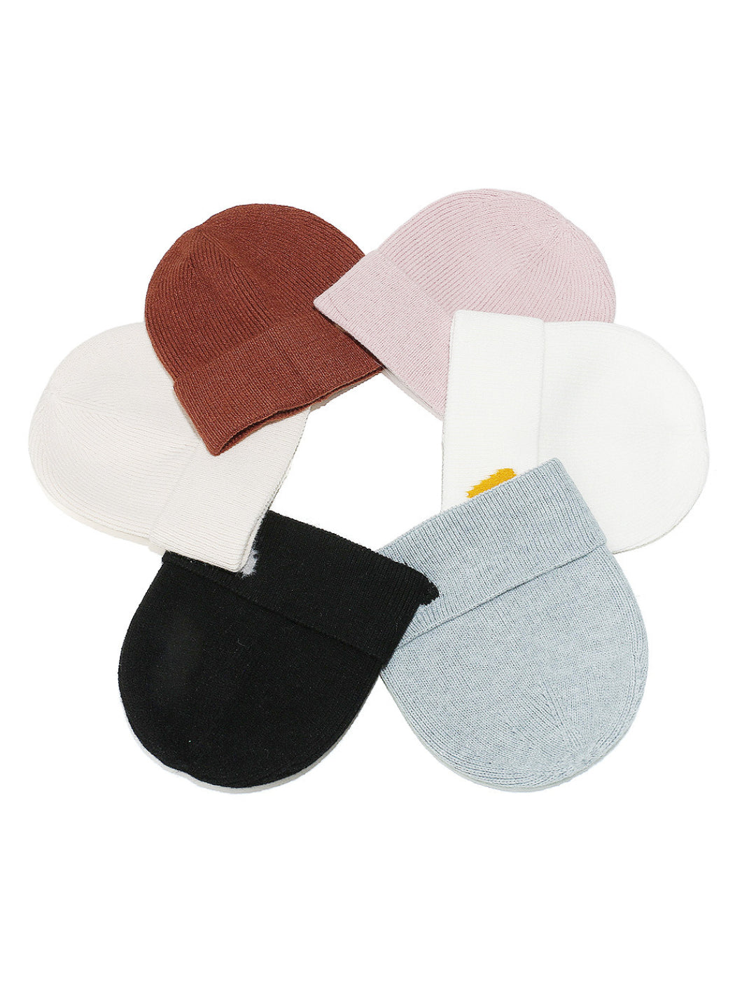 Haila Heart Patch Ribbed Beanie