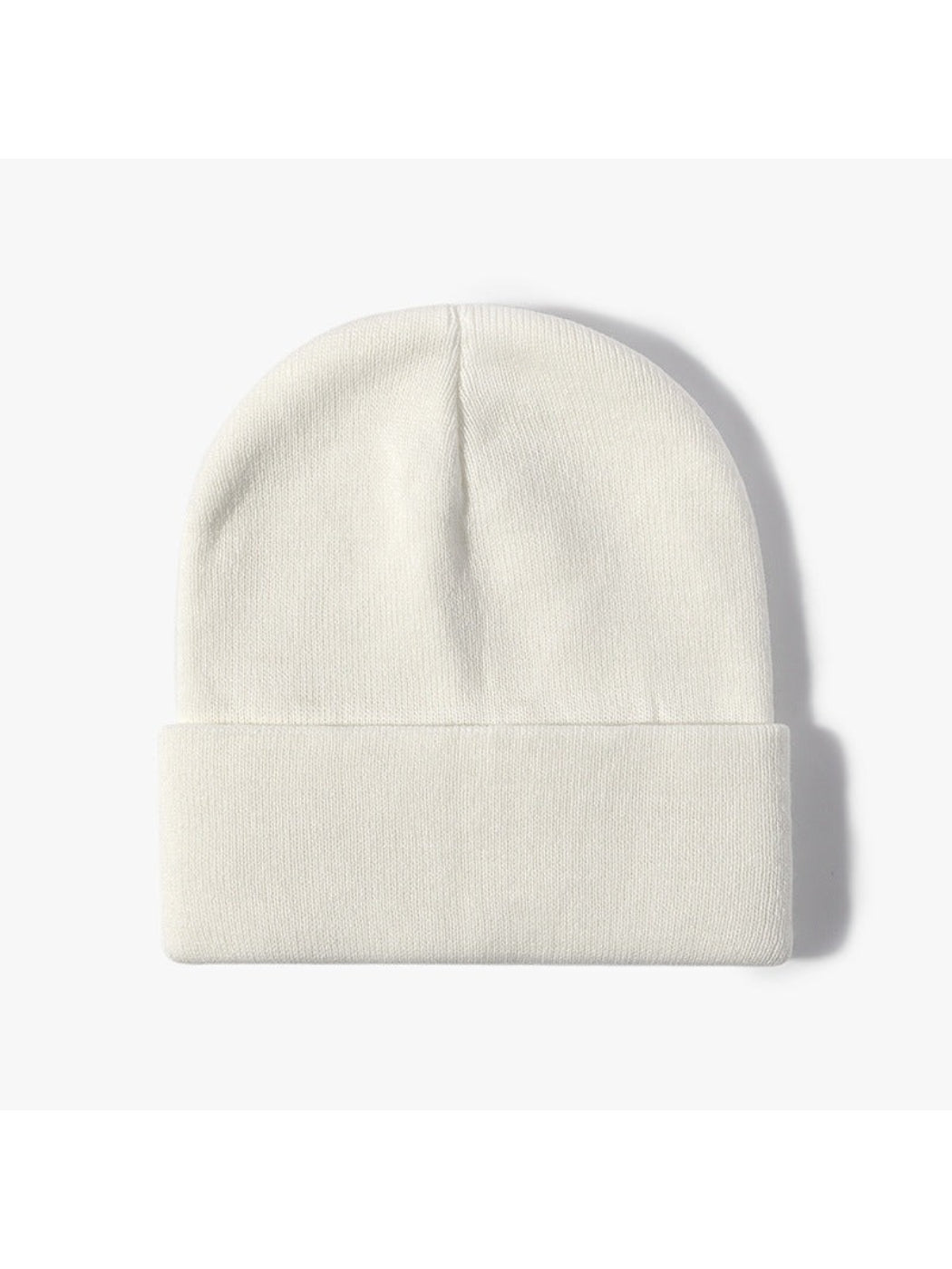 Haila - Solid Fine-Knit Cuffed Beanie