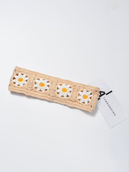 Scarvii - Cute Stylish Colorful Floral Knit Headband