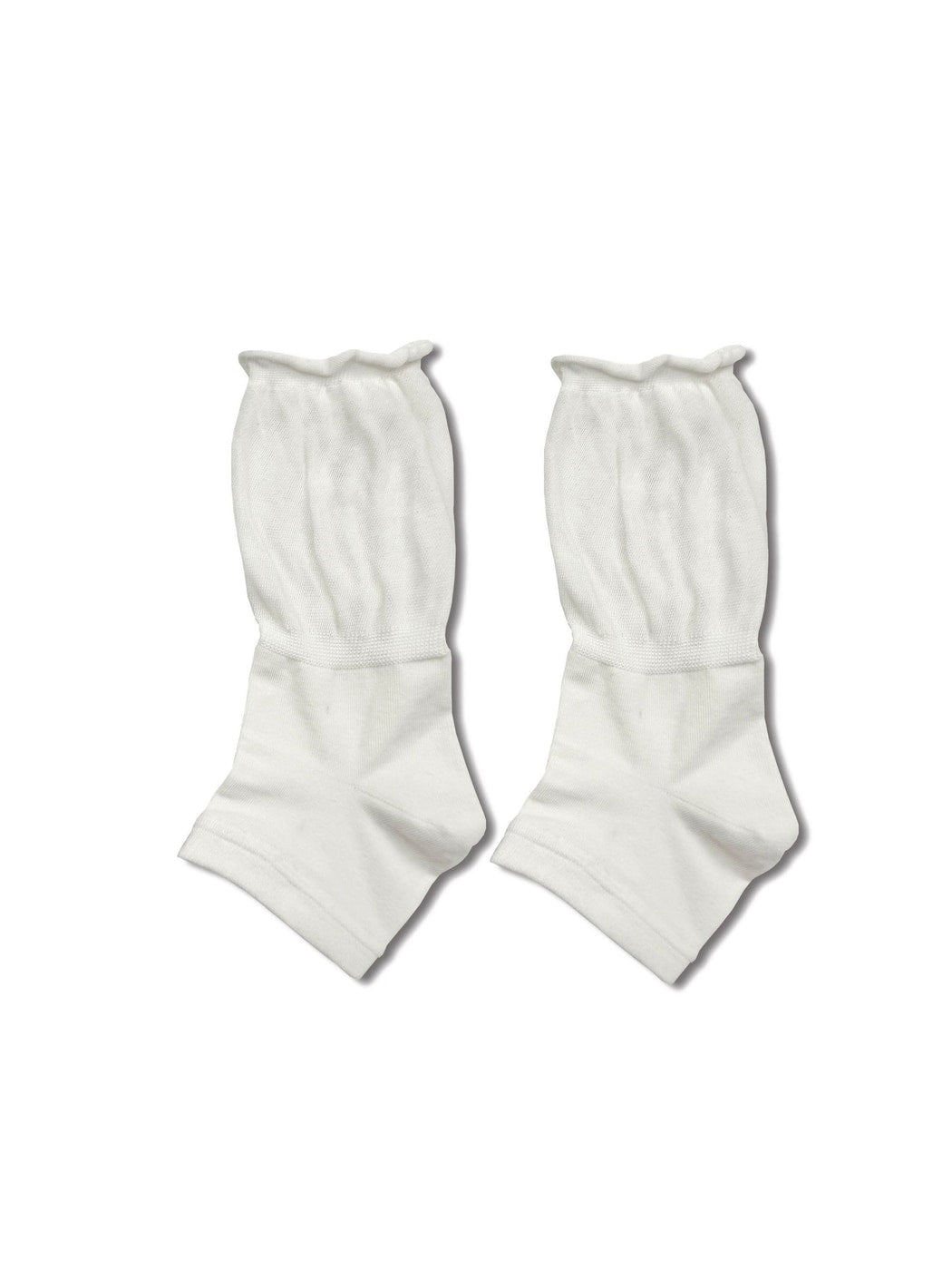 Rufia - Ruffle-Trim Open-Toe Crew Socks