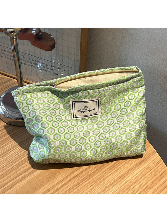 Cosbai - Patterned Cosmetic Organizer Bag