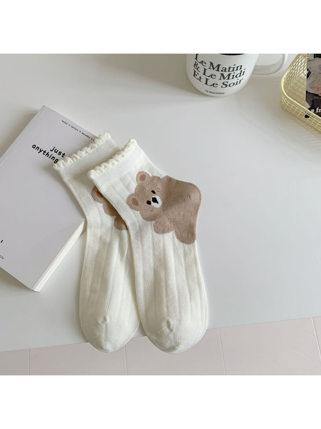 Rufia - Sweet Animal Ribbed Crew Socks product image 7