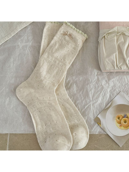 Rufia - Classic Bow Knit Crew Socks product image 4