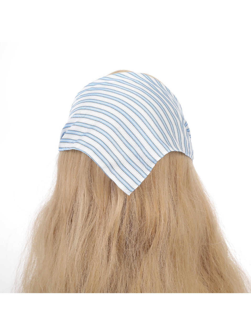 Scarvii Casual Stripe Long Tie Head Scarf