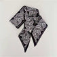 Scarvii - Decorative Flow Paisley Skinny Scarf