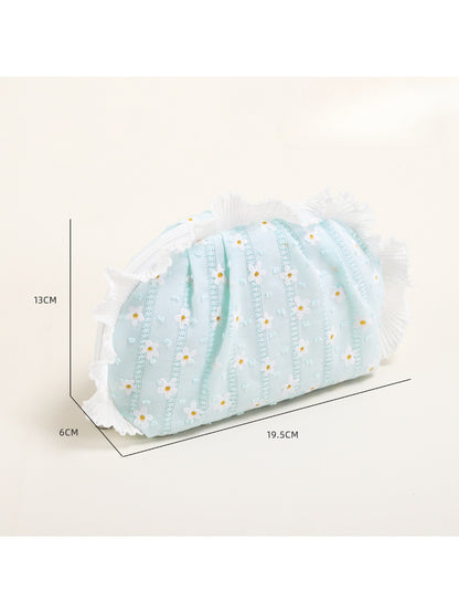 Cosbai - Daisy Ruffle Clutch Pouch detail view 5