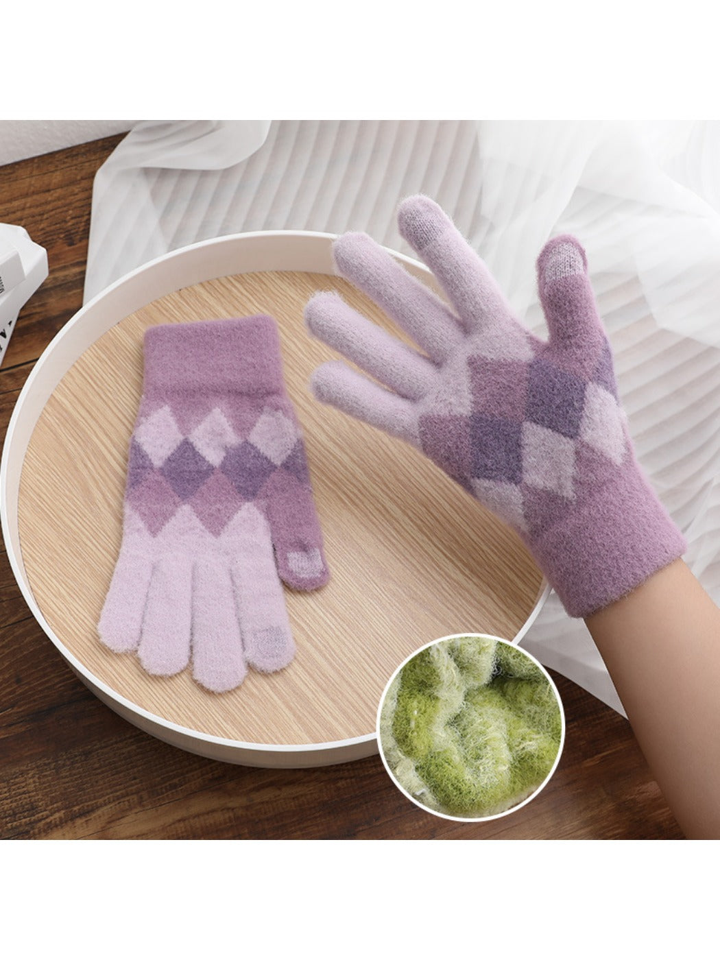 Gloving – Stylish Knit Winter Gloves with Touchscreen