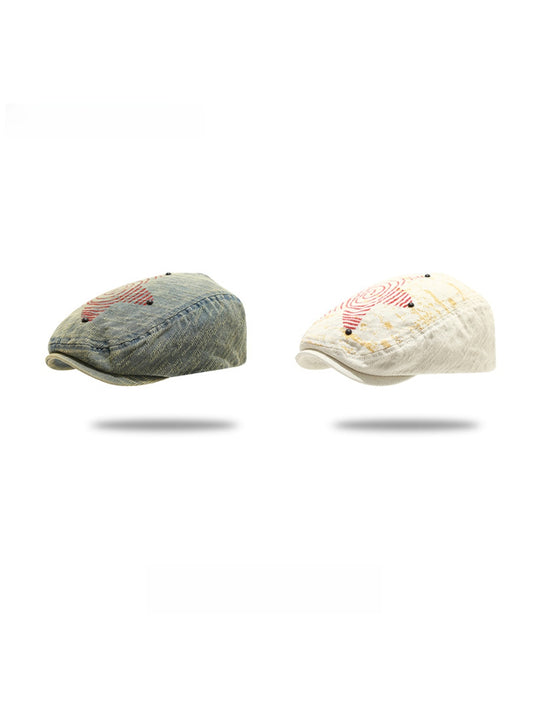 Haila - Vintage Casual Newsboy Cap - image 1