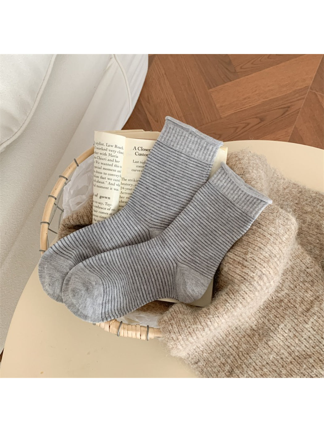 Rufia - Soft Colour Block Character Crew Socks product image 7