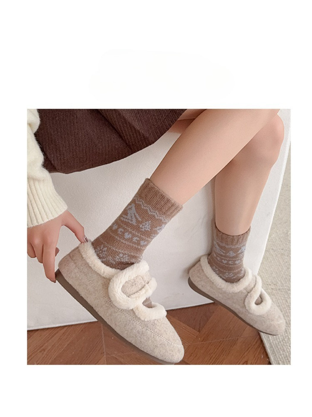 Rufia - Nordic Winter Pattern Socks