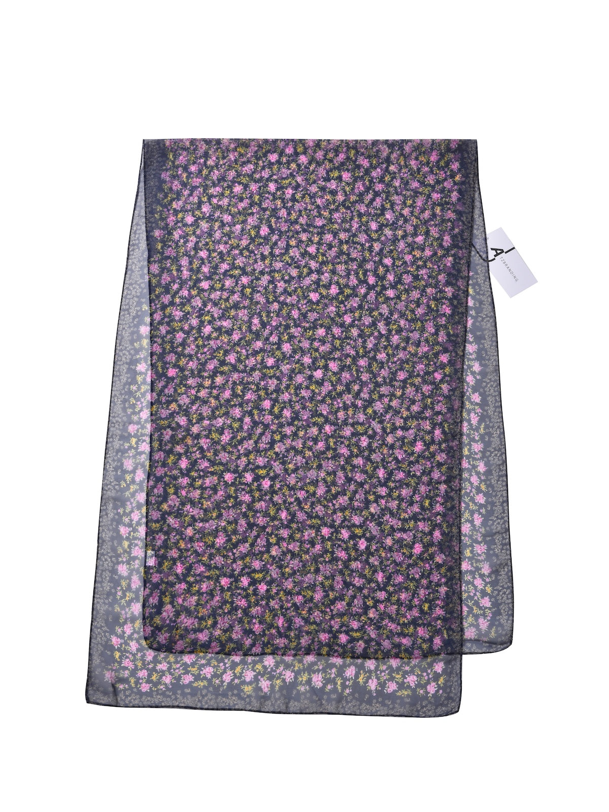 Scarvii - Daisy Print Scarf - Cool & Soft