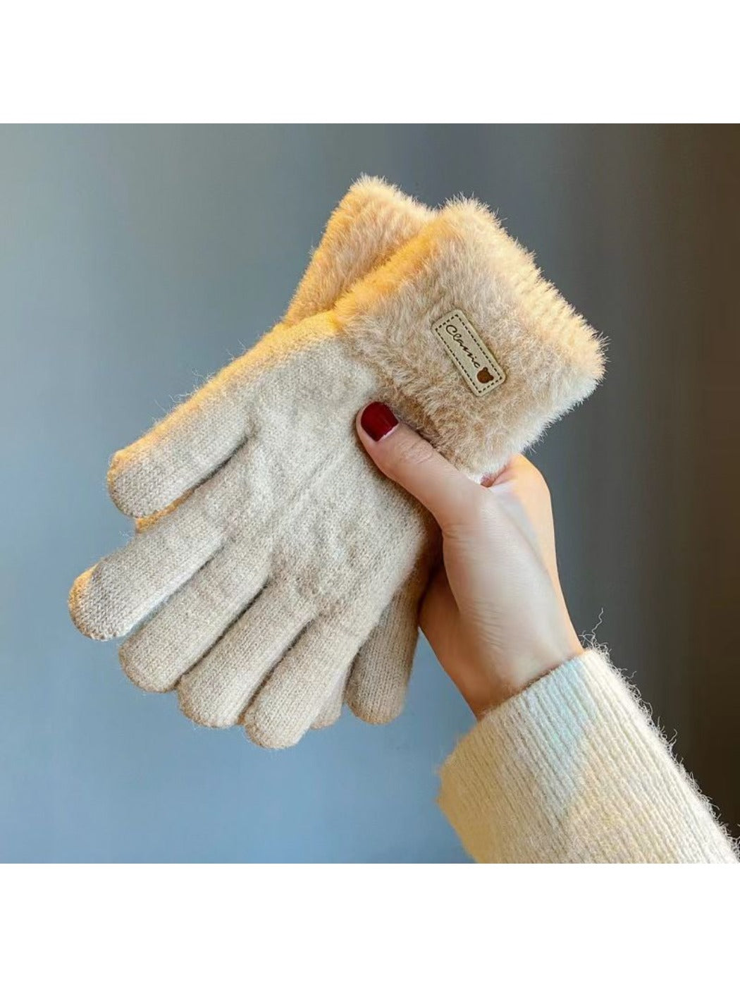 Gloving – Plush Knit Winter Gloves