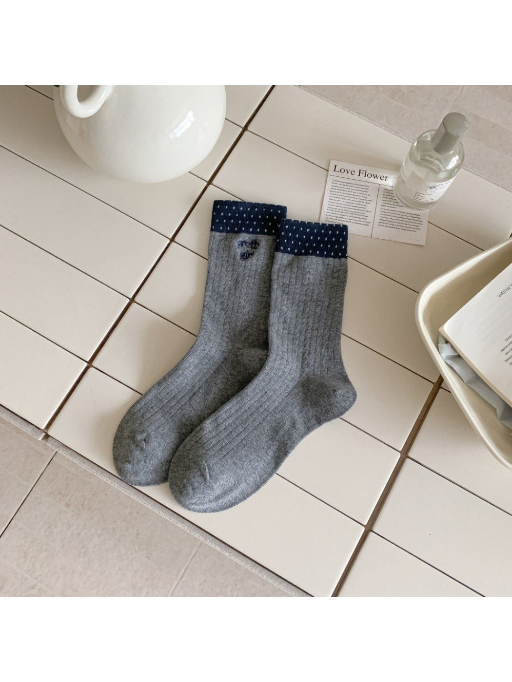 Rufia - Pretty Girl Embroidered Crew Socks product image 4