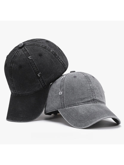 Haila - Vintage Look Curved Brim Baseball Cap