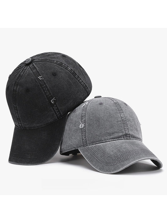 Haila - Vintage Look Curved Brim Baseball Cap