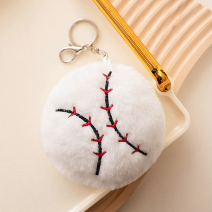 Koco Sports Ball Keychain color options including BASKETBALL, BASEBALL, VOLLEYBALL