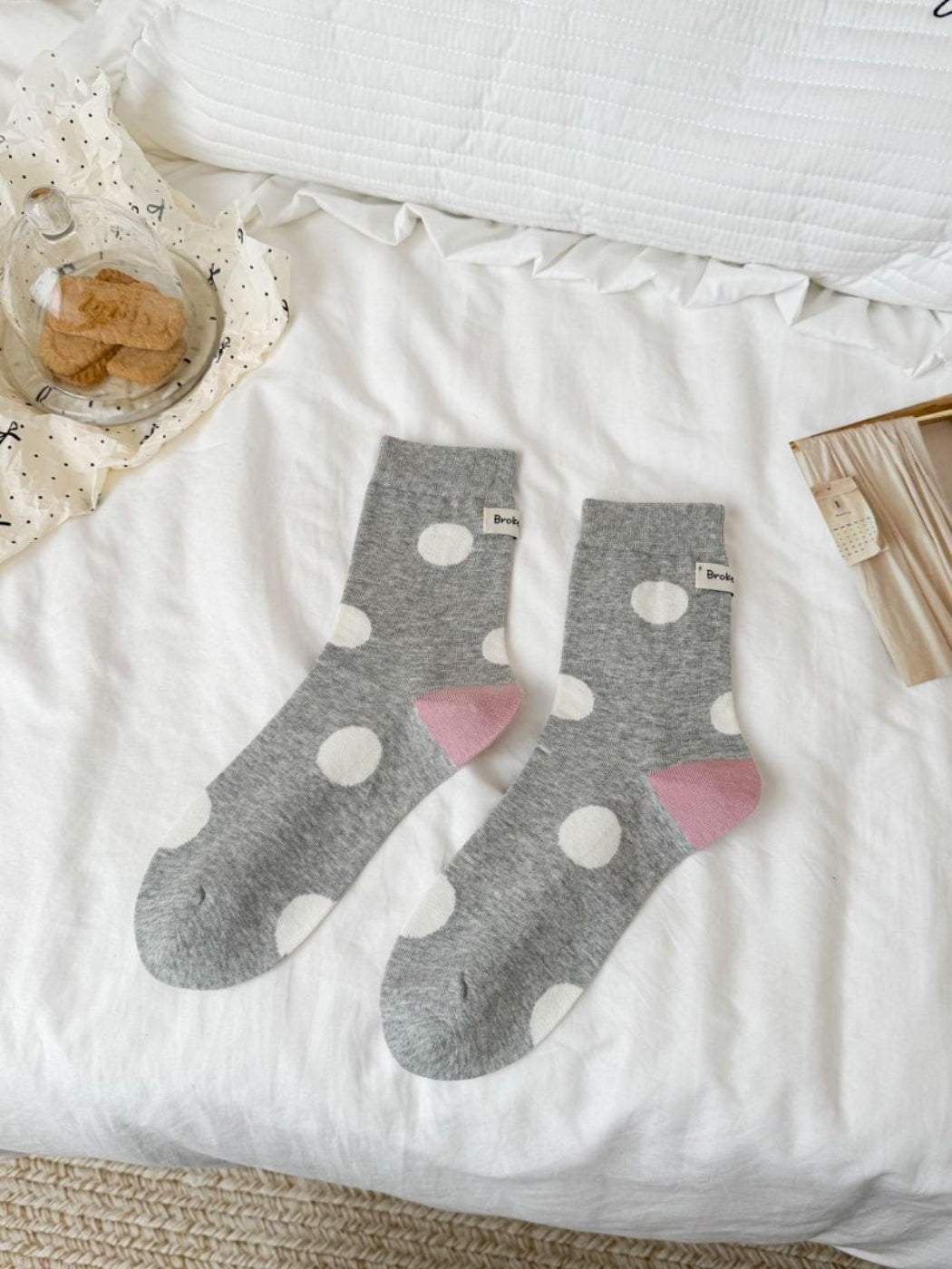 Rufia - Casual Polka Dot Crew Socks product image 3
