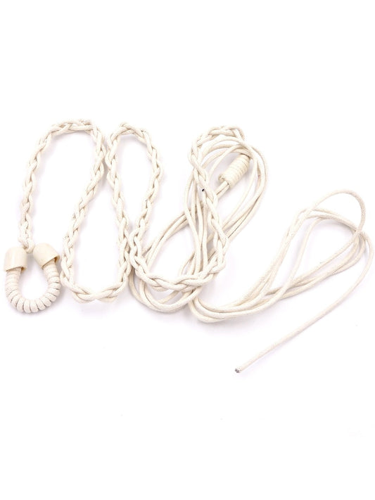 Beco - Braided Tassel Dress Accessory Belt