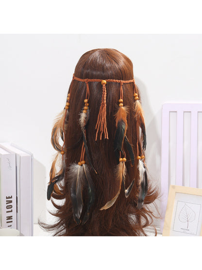 Hairish - Bohemian Feather Hair Headpiece