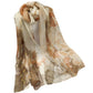 Scarvii - Vibrant Peony Print Scarf - Light & Feminine