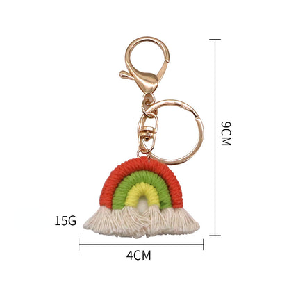 Koco Crochet Rainbow Keychain additional product view