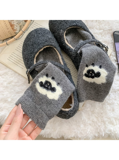 Rufia - Cozy Cute Lambs Women's Socks
