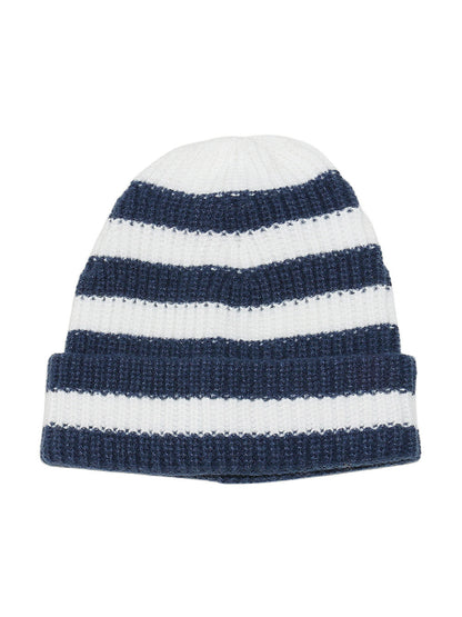 Haila Striped Knit Beanie