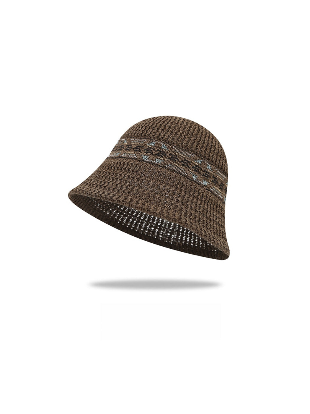 Haila - Fair Isle Round Crown Bucket Hat