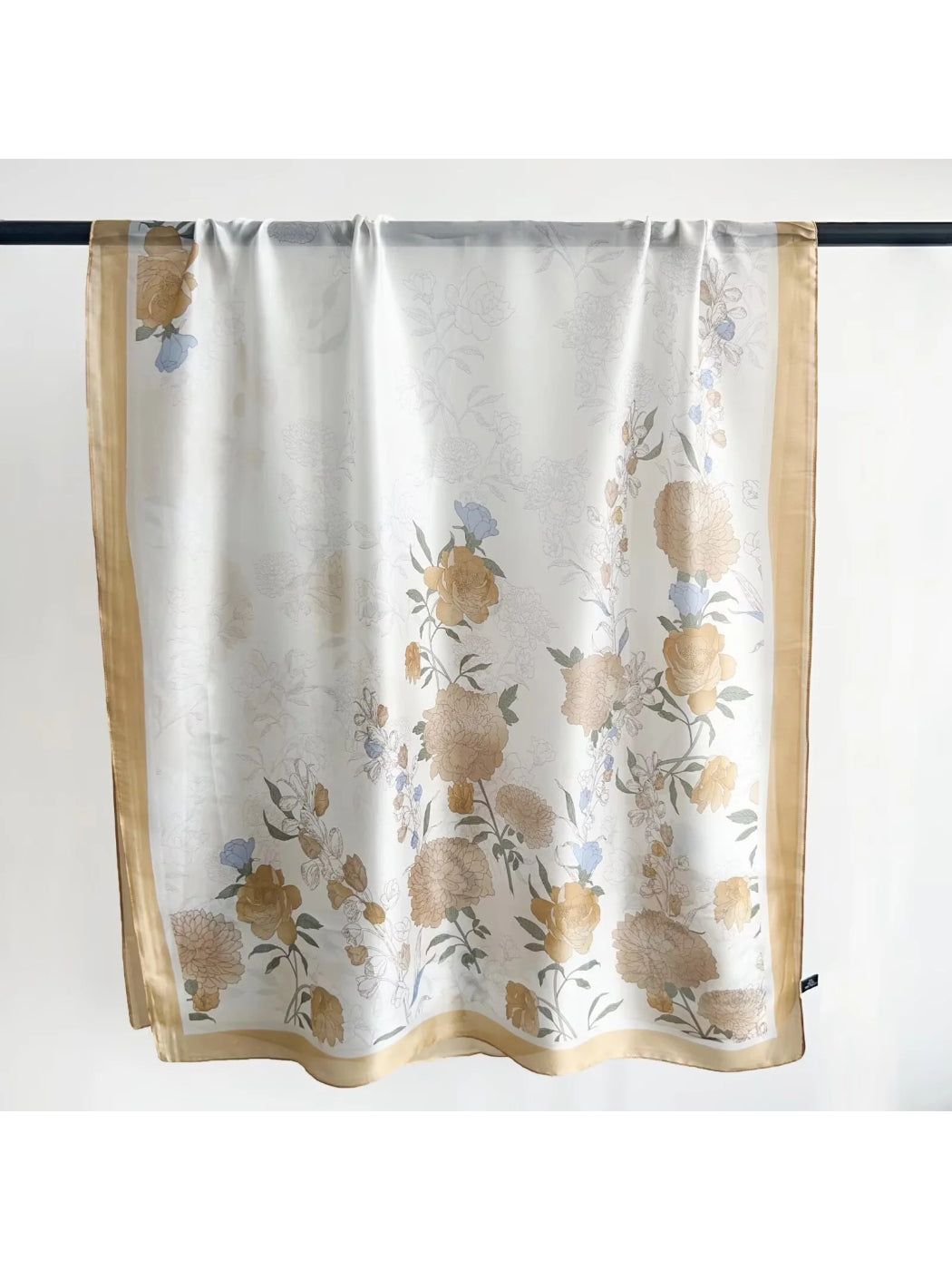 Scarvii - Botanical Floral Border Scarf