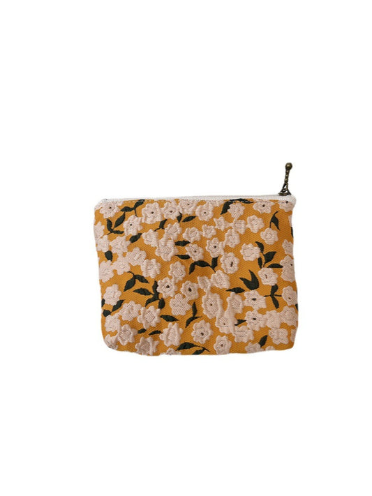 Cosbai - Small Coin Purse with Leopard & Floral Prints