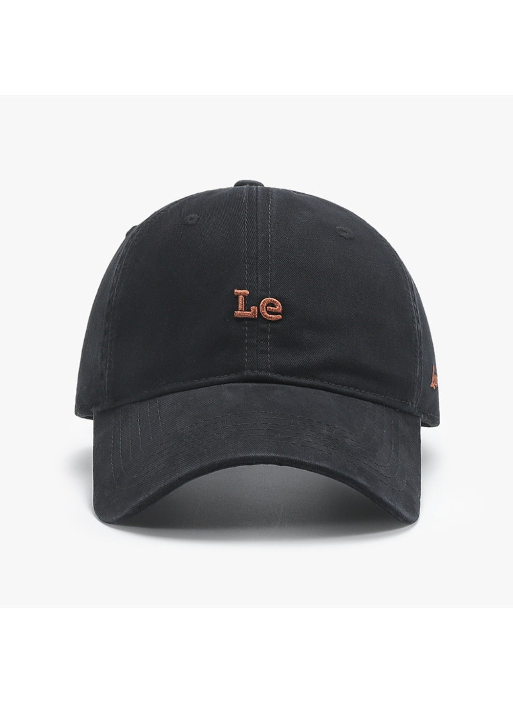 Haila - Casual Letter‑Print Curved‑Brim Baseball Cap