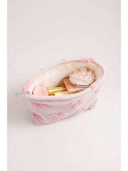 Cosbai - Teddy Bow Cosmetic Bag