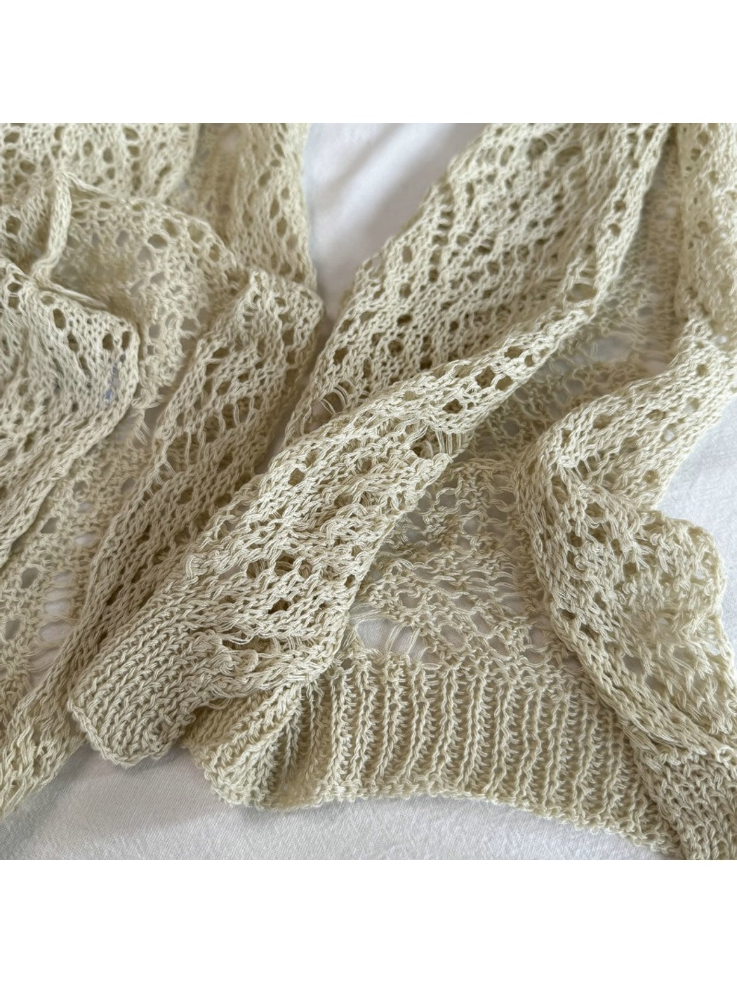 Scarvii - Simple Openwork Knit Scarf