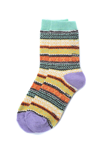Rufia - 5 Pairs Bohemian Style Socks product image 7